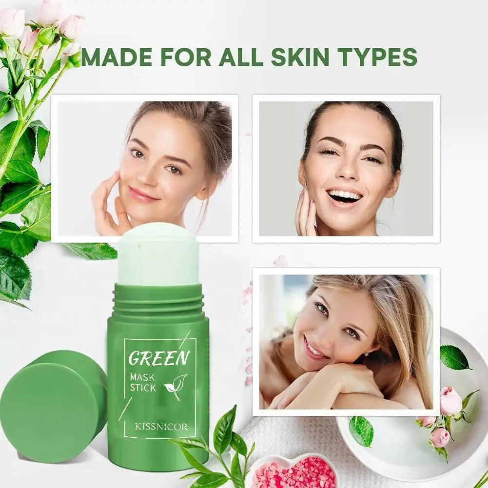Green Tea Poriën Stick – Diepe Reiniging voor de T-zone